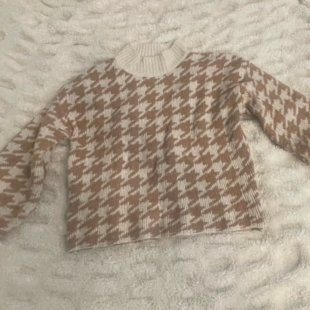 Houndstooth Sweater
